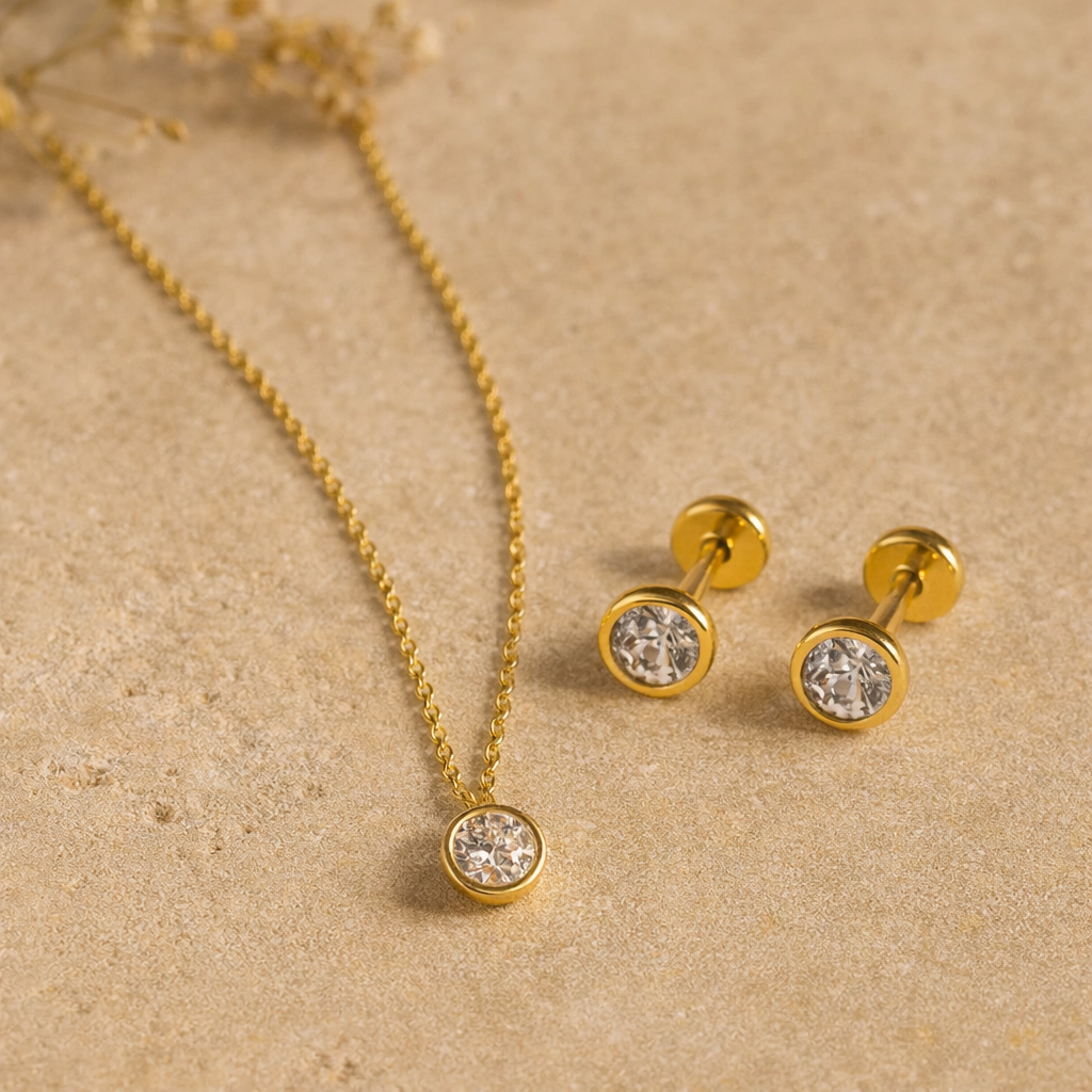 Timeless Diamond Duo Set