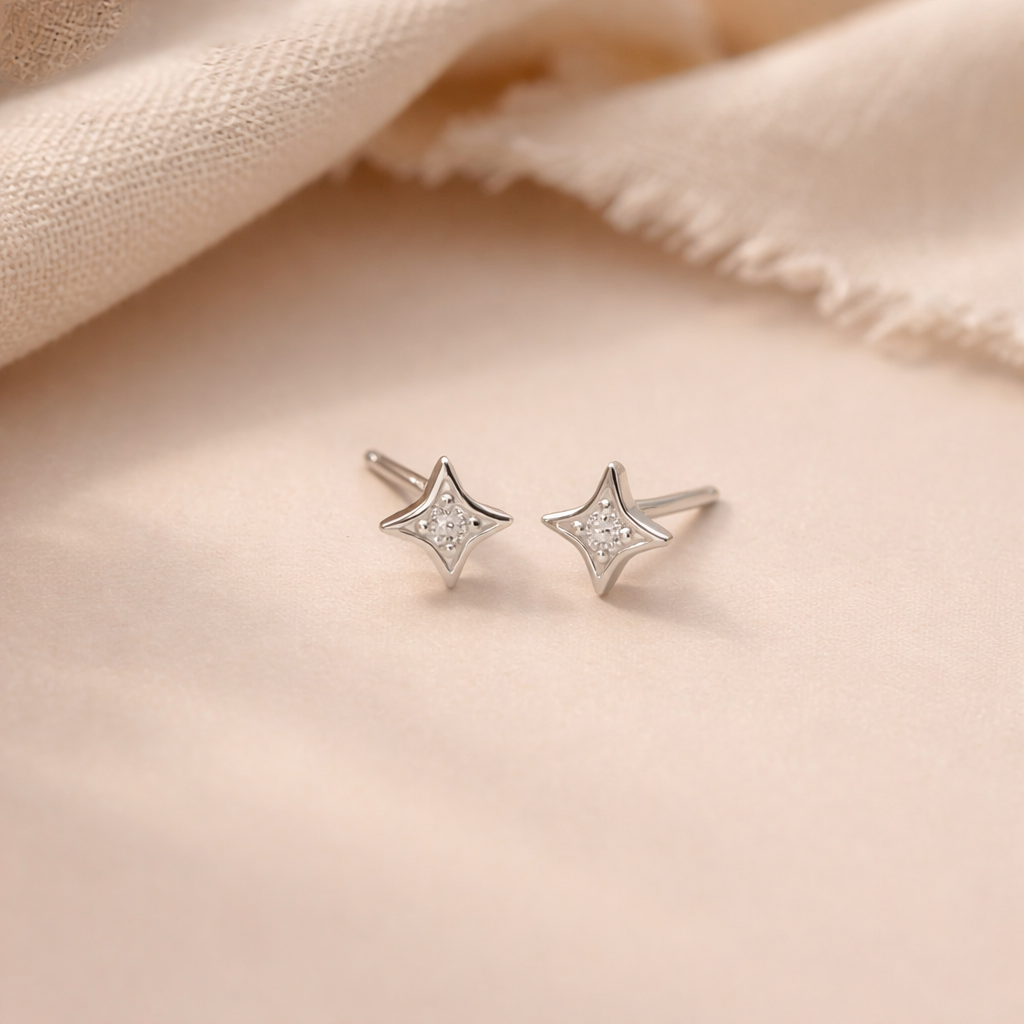 Twinkle Diamond Studs