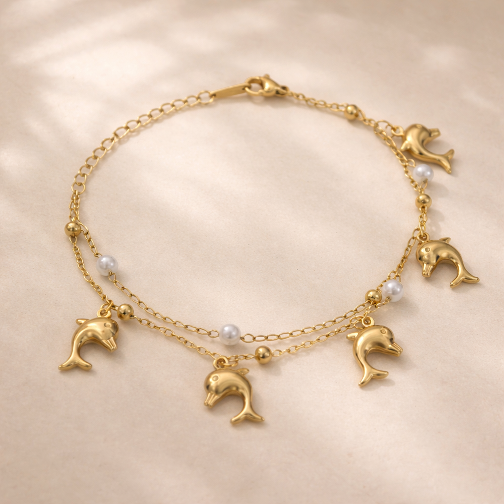 Dolphin Charm Bracelet