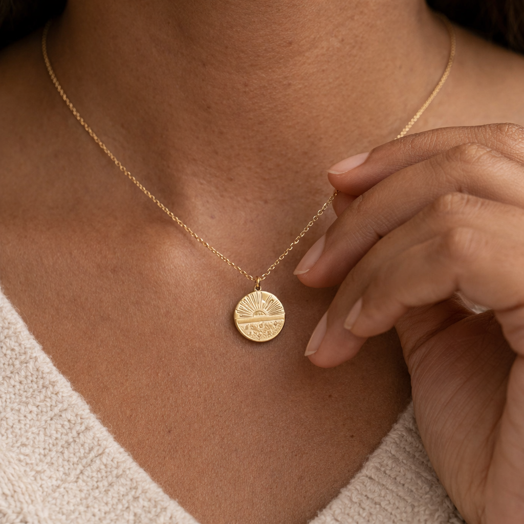 Sunraise Coin Necklace