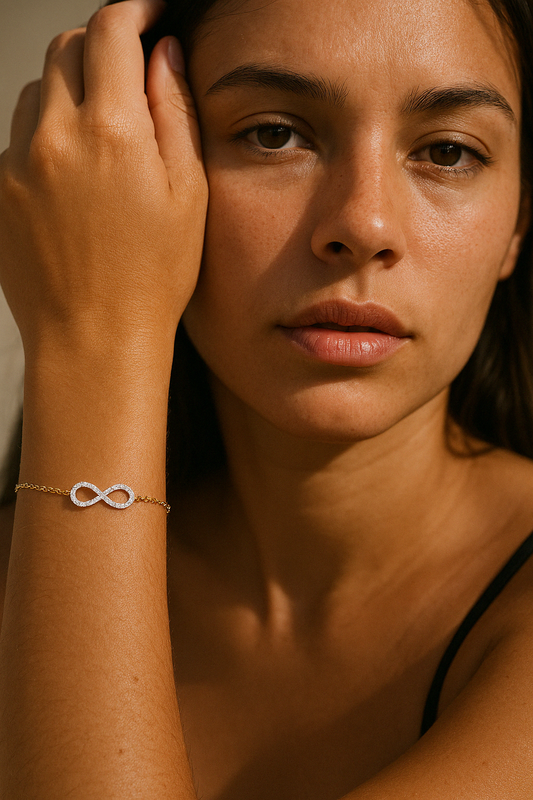 Infinity Diamond Bracelet