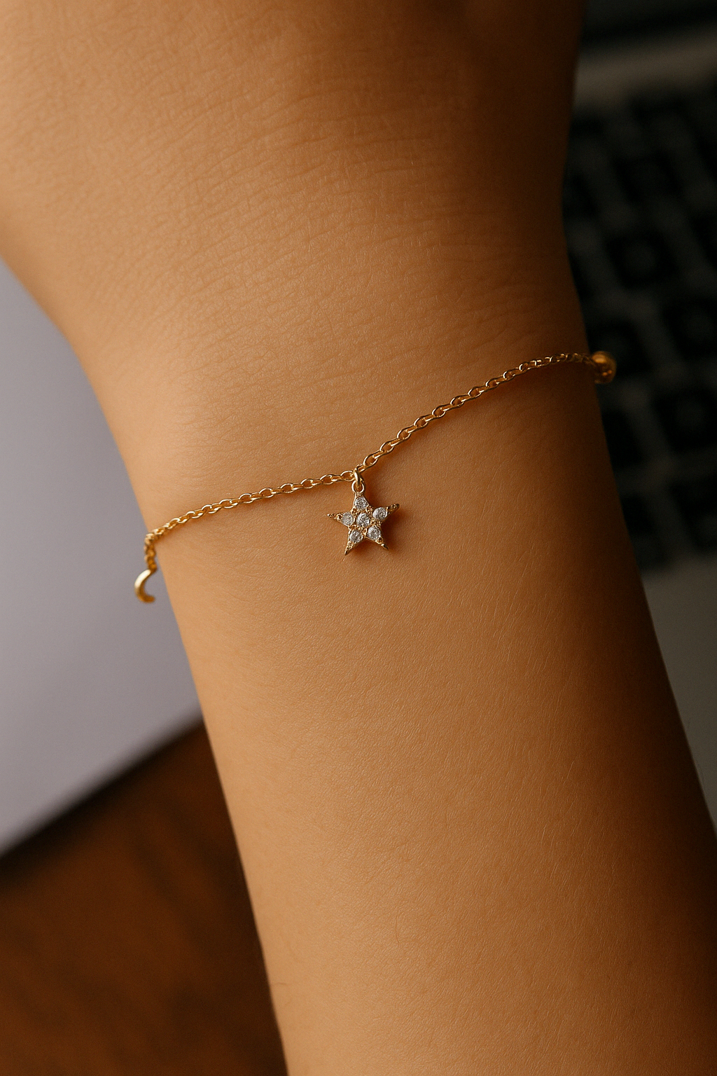 Star Moon Sun Bracelet