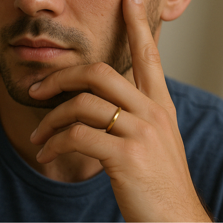 2mm Matte Ring