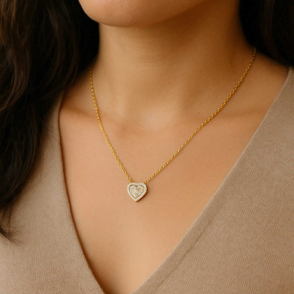 Diamond Heart Necklace