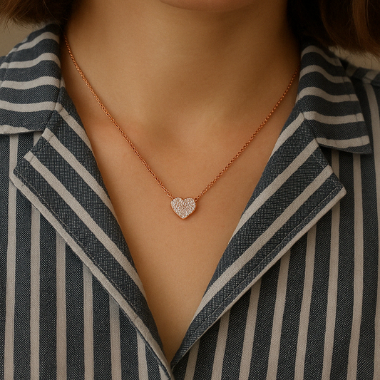 Pave Diamond Necklace