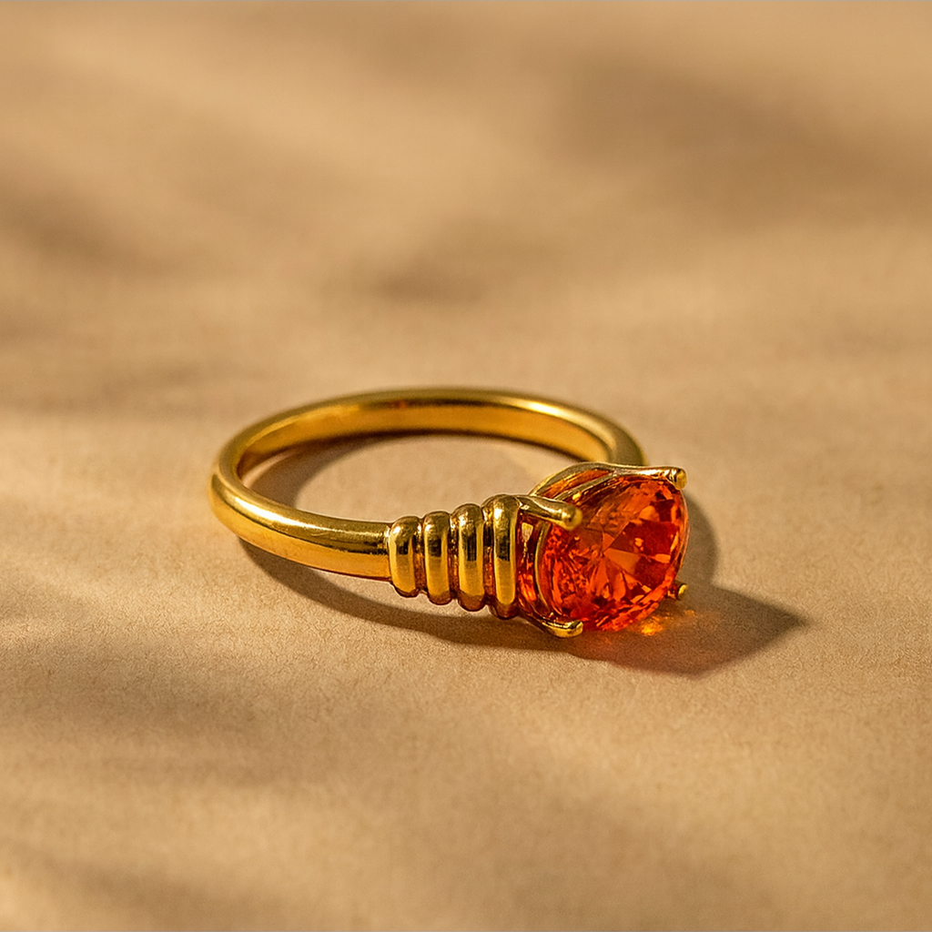 Citrine Sunset Ring