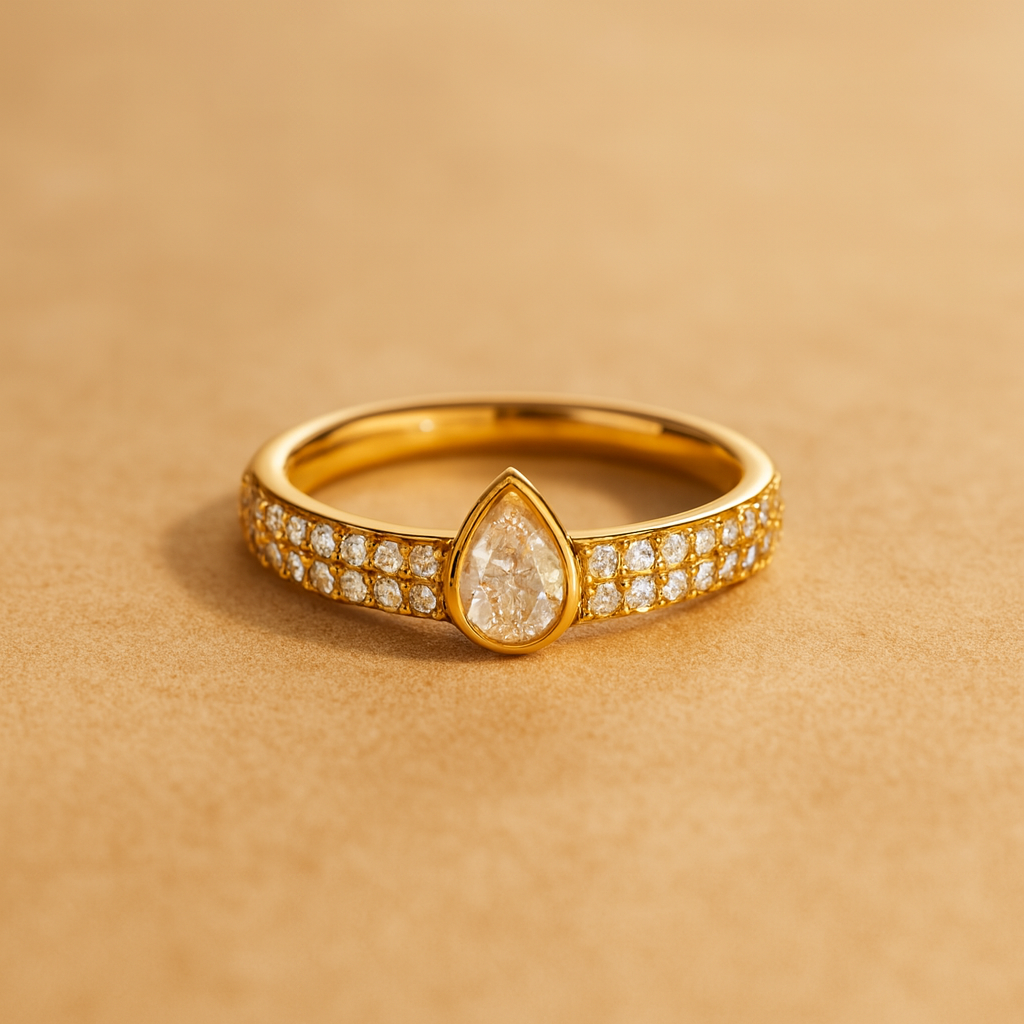 White Serenity Ring