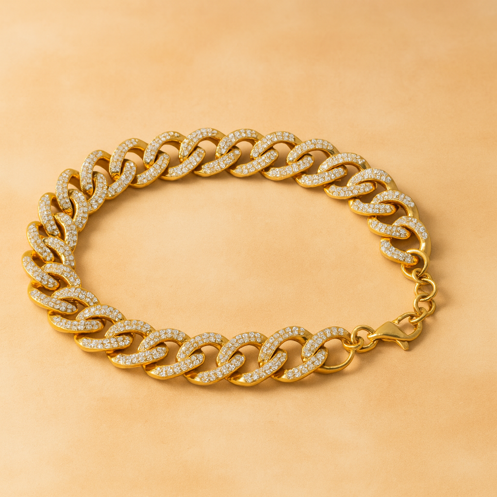 Cuban Diamond Bracelet