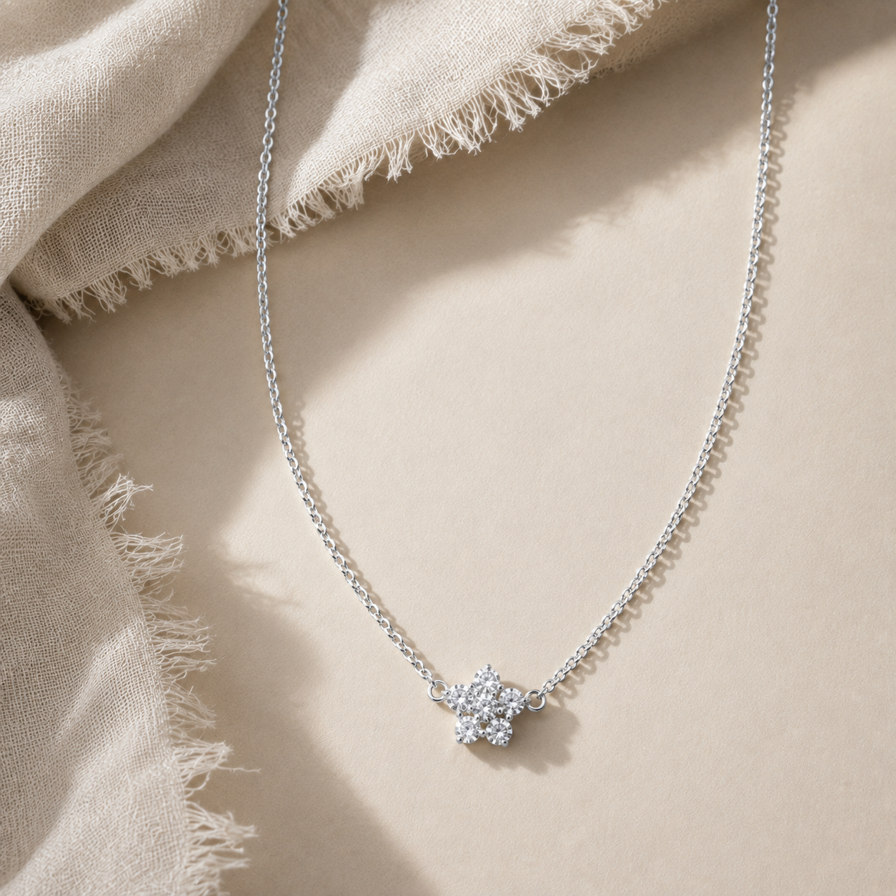 Micro Star Necklace
