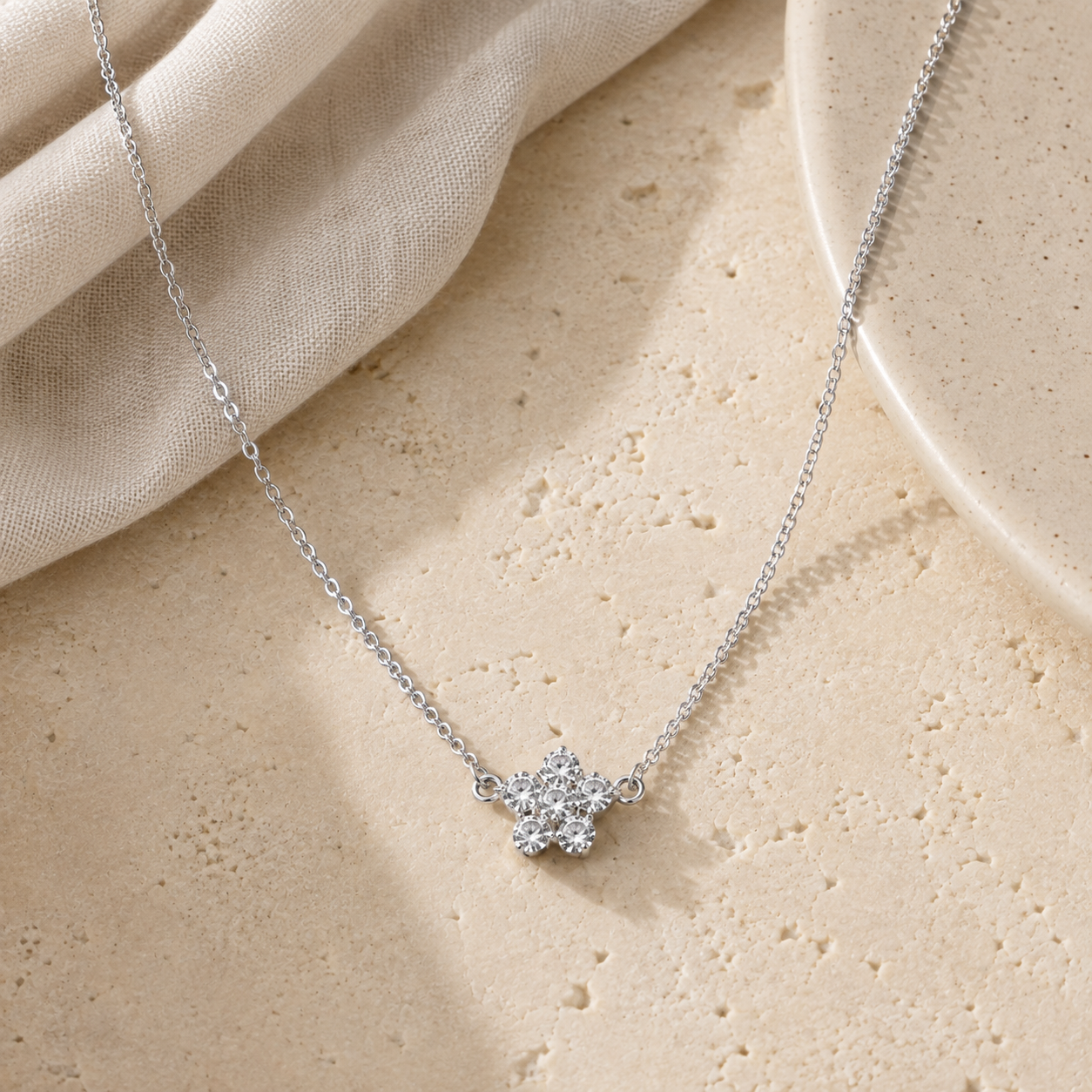 Micro Star Necklace