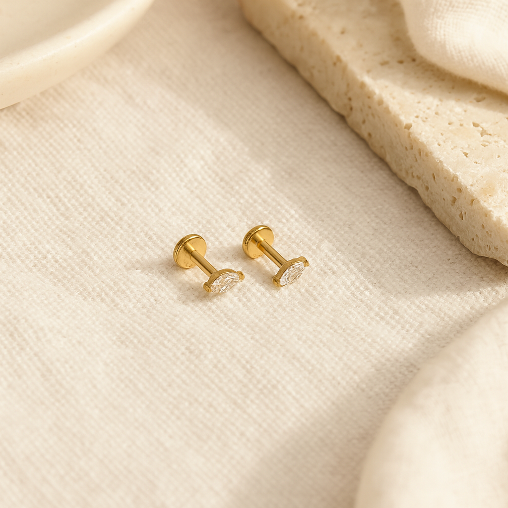 Marquise Studs