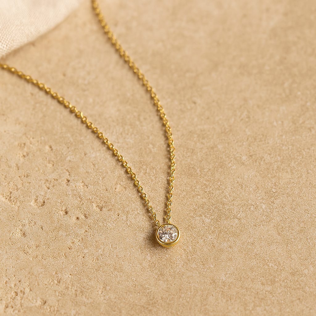 Solo Diamond Necklace