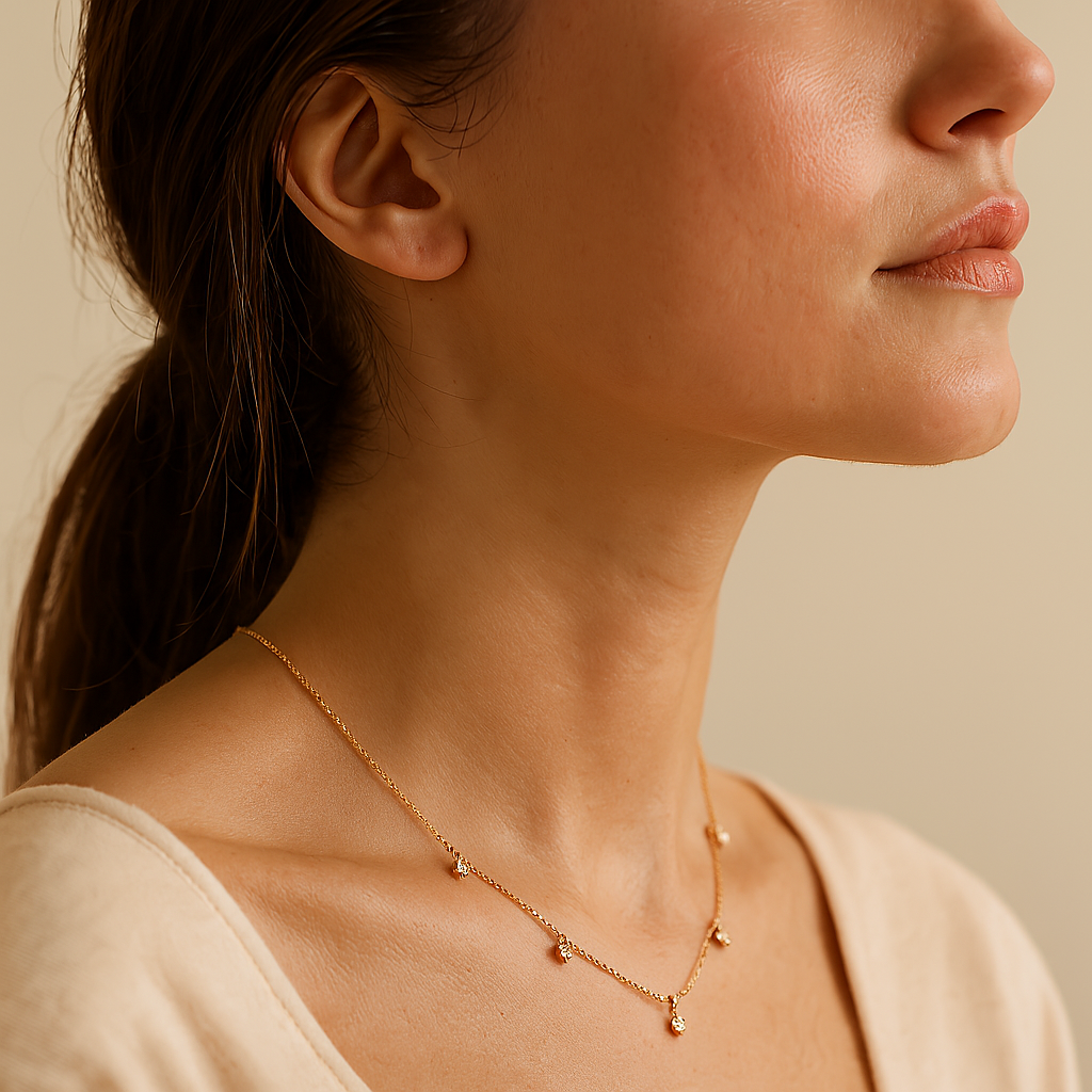 Drop Diamond Necklace