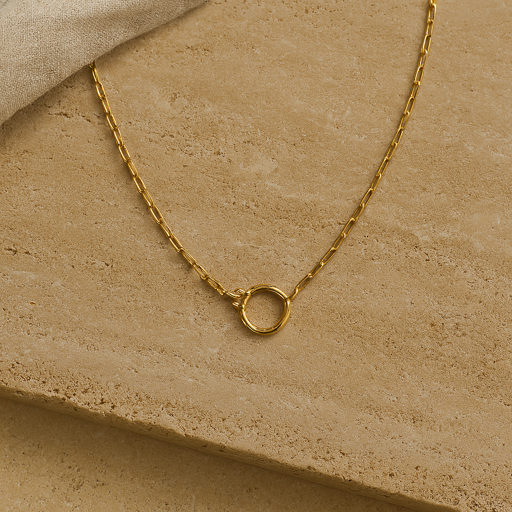 Open Lock Necklace