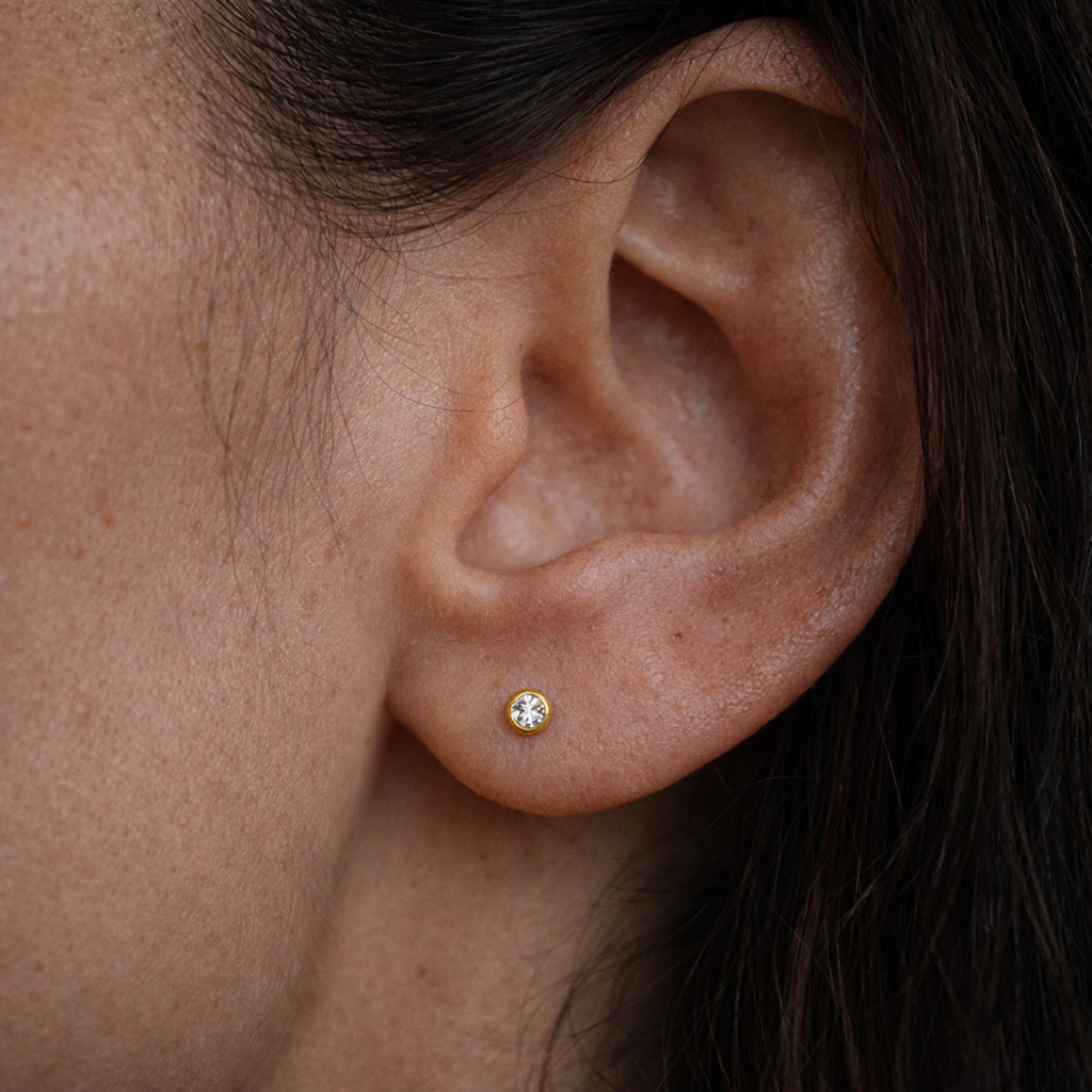Round Diamond Studs