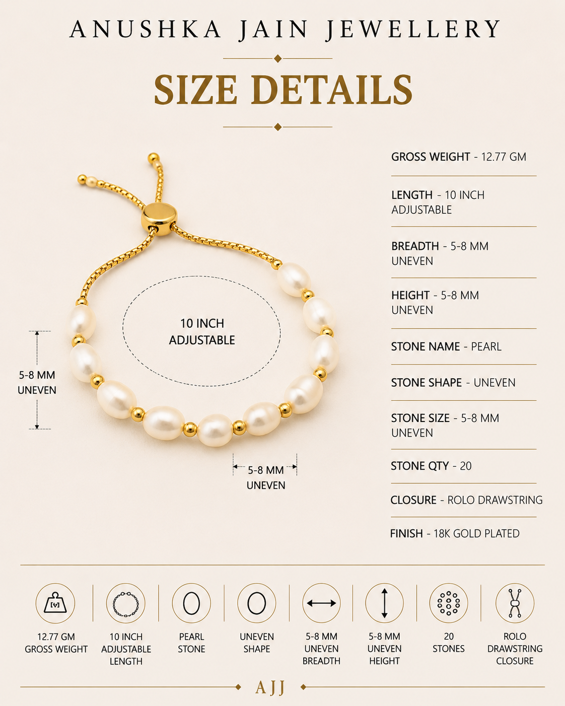 Cove Pearl Bracelet