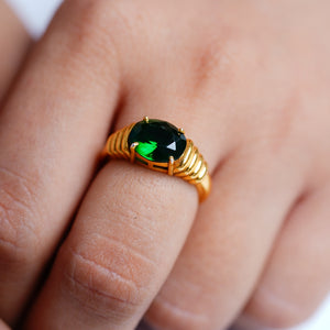 Forest Green Ring