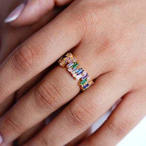 Mosaic Gem Ring