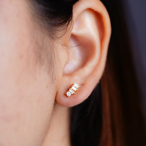 White Line Studs