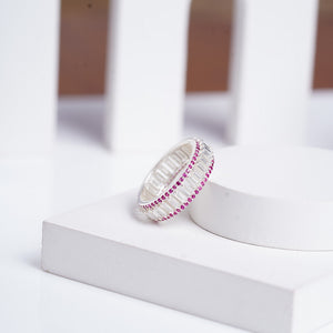 White Radiance Eternity Ring