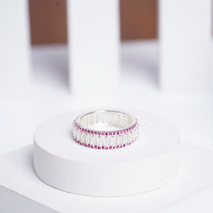 White Radiance Eternity Ring