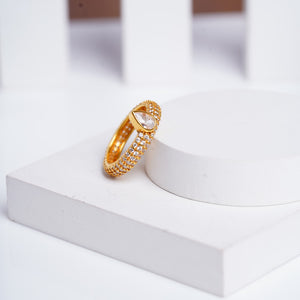 White Serenity Ring