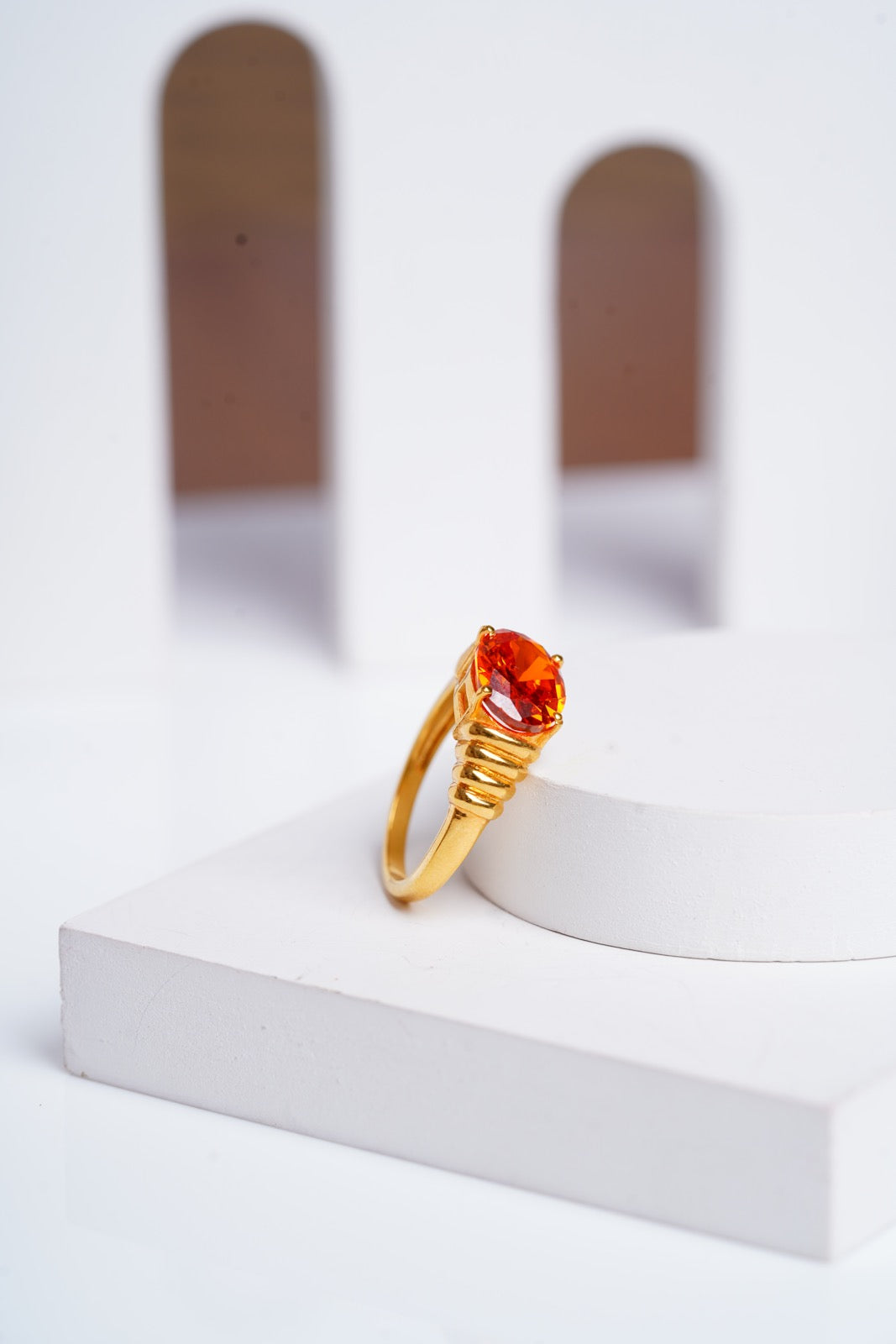 Citrine Sunset Ring