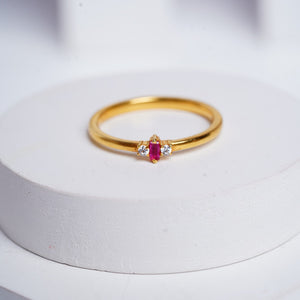 Rose Cascade Ring