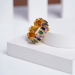 Mosaic Gem Ring