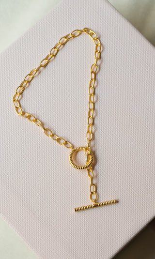 Toggle Chain Link Bracelet