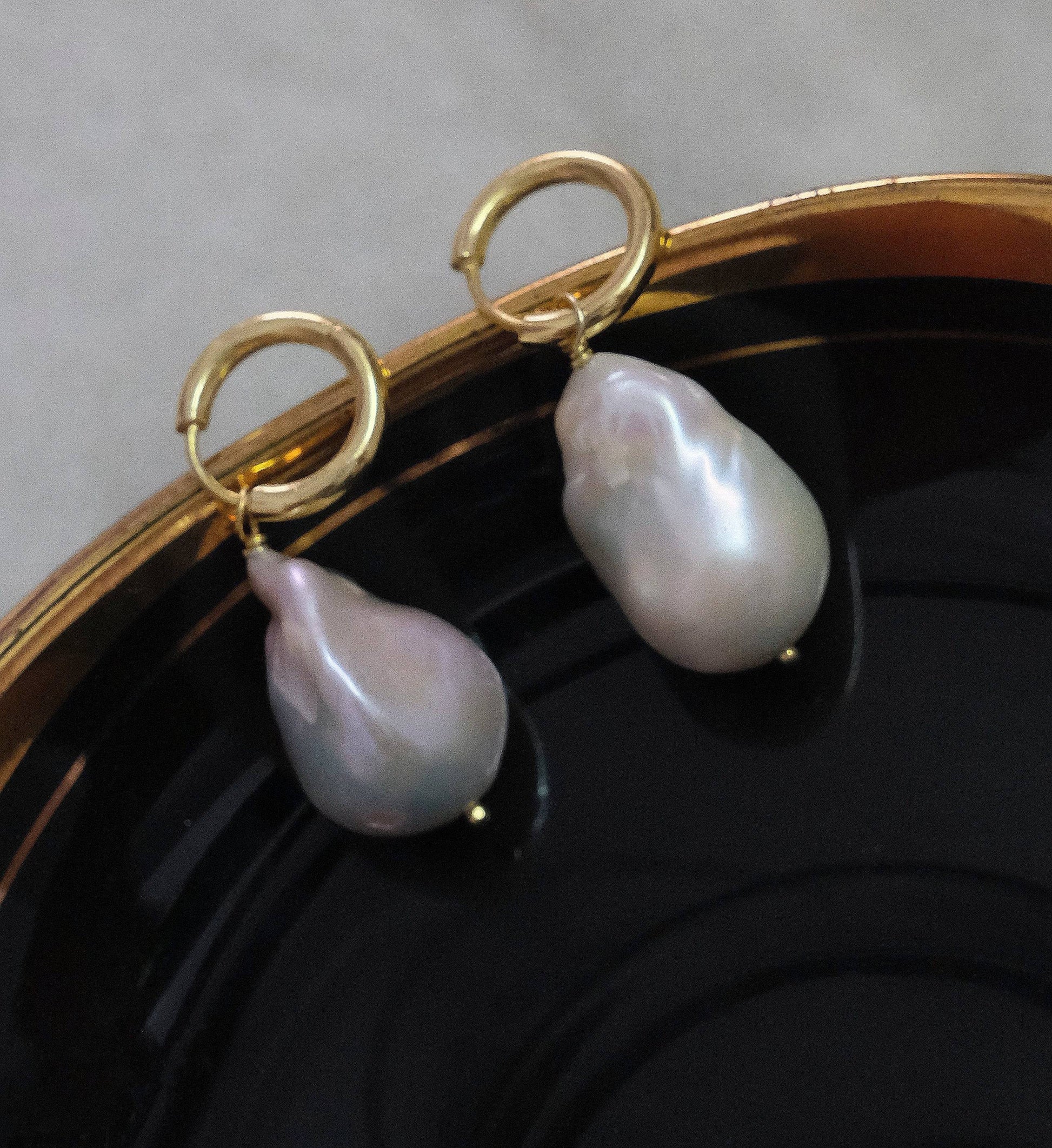 Perle Baroque Hoops