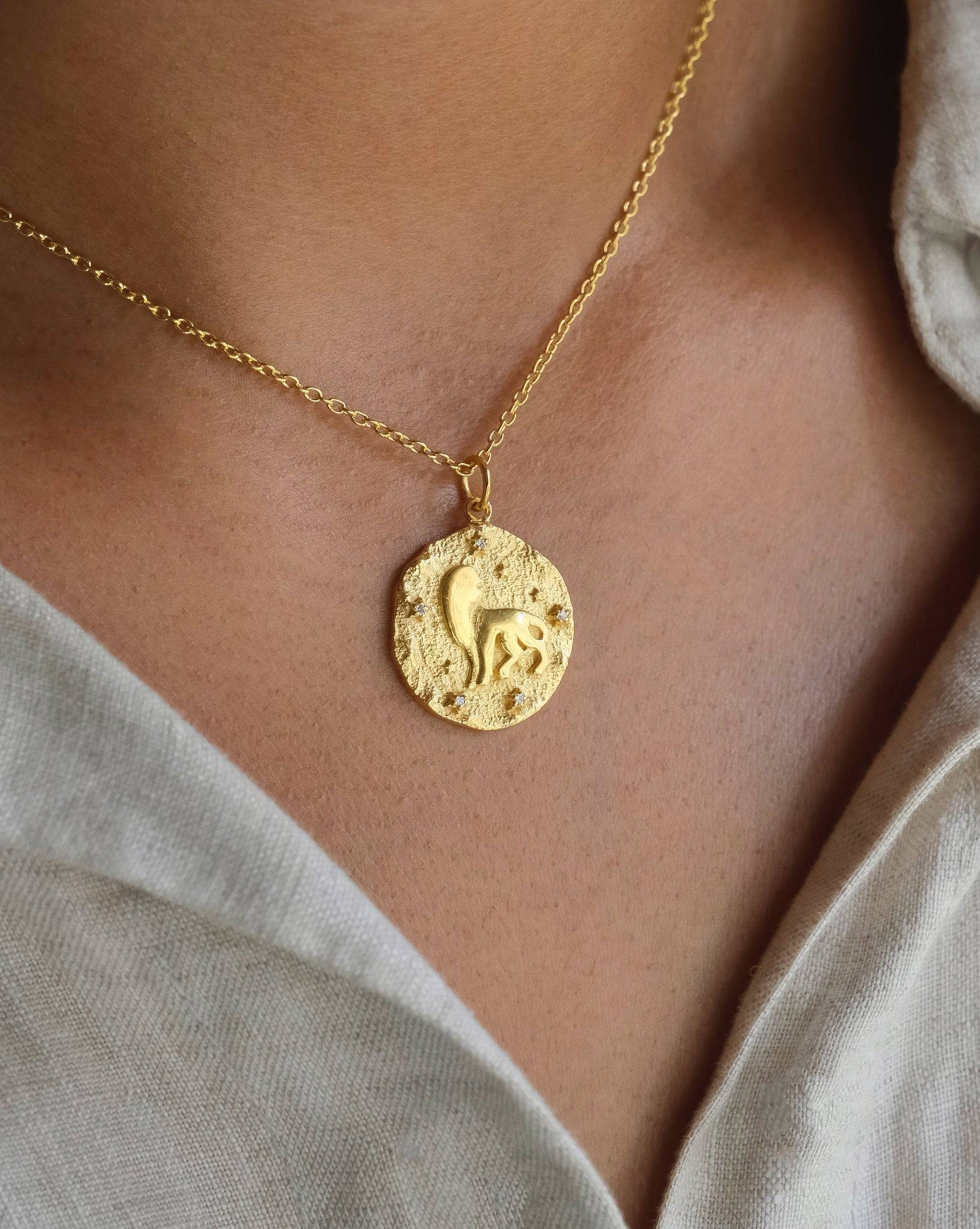 Silver Scorpio Zodiac Necklace | Lily Charmed