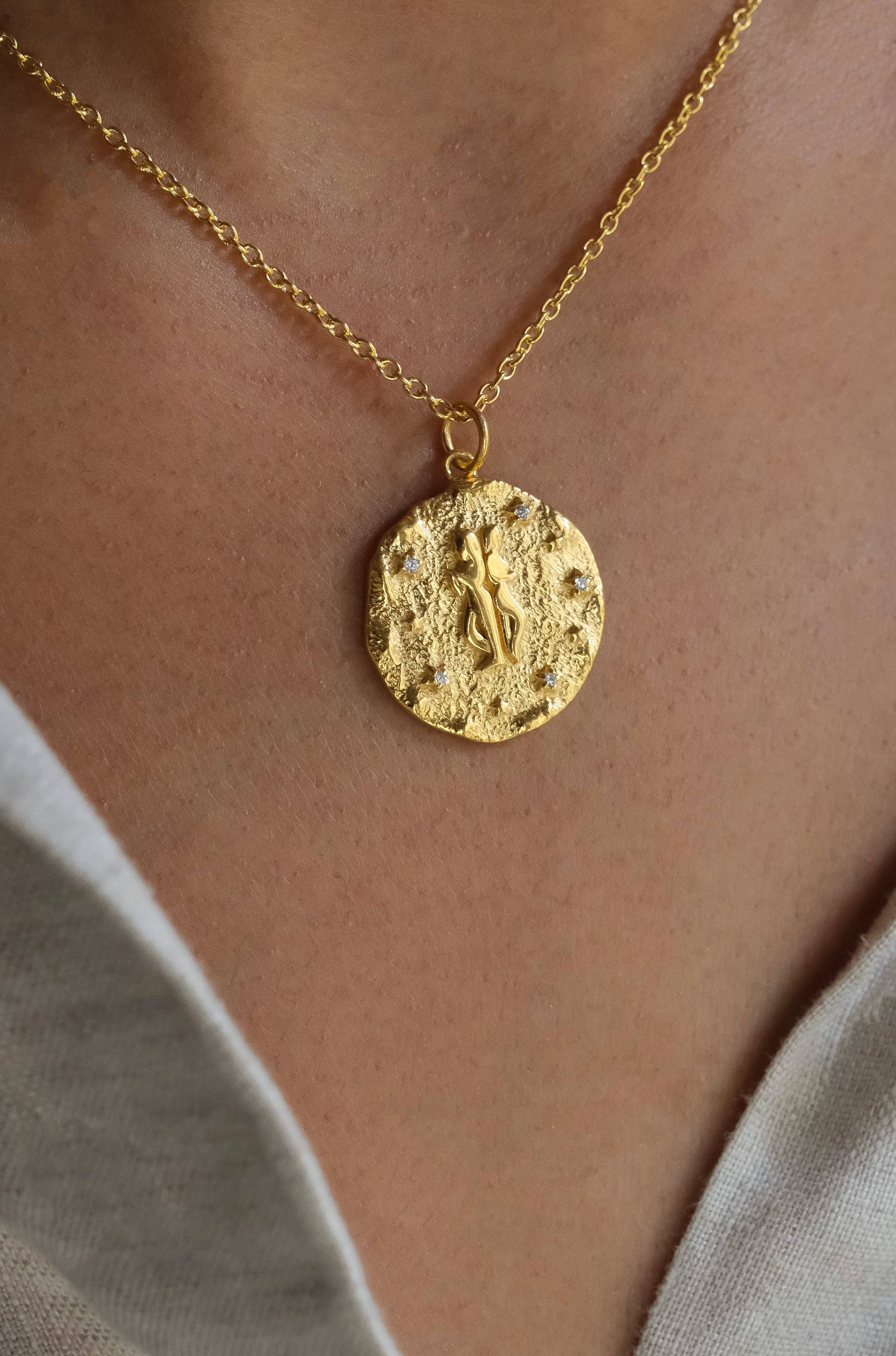 Gemini - Necklace by Astrodisiac Paris : Astrological Jewels & Necklace  by Claire Naa – Astrodisiac Paris - Parfums et Colliers sur les signes du  zodiaque