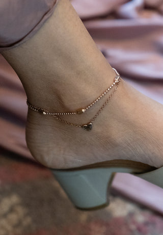 Double Line Anklet