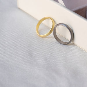 4 mm Matte Ring