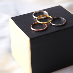 2mm Matte Ring