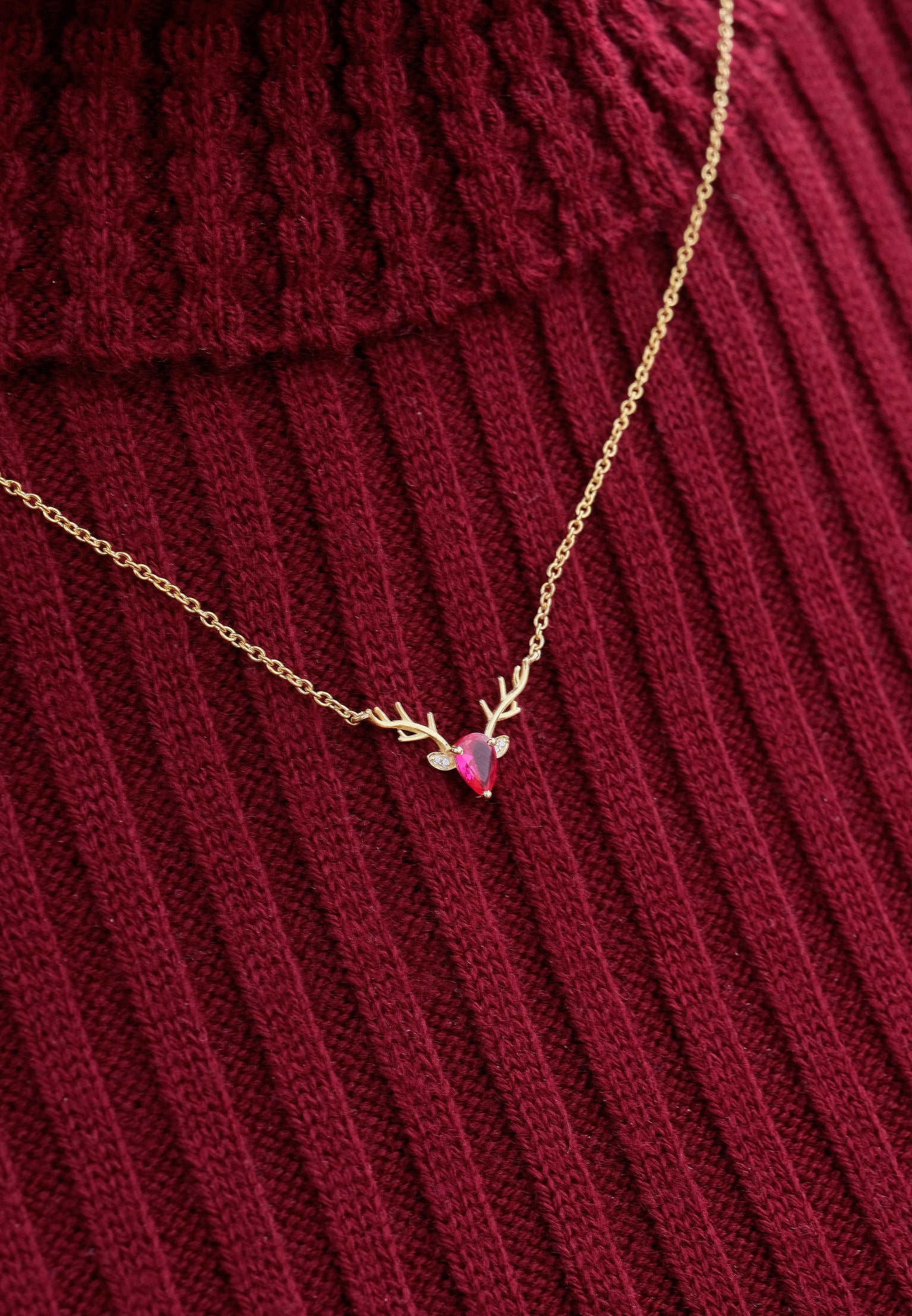 Reindeer Necklace