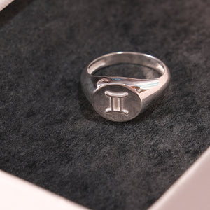 Zodiac Signet Ring