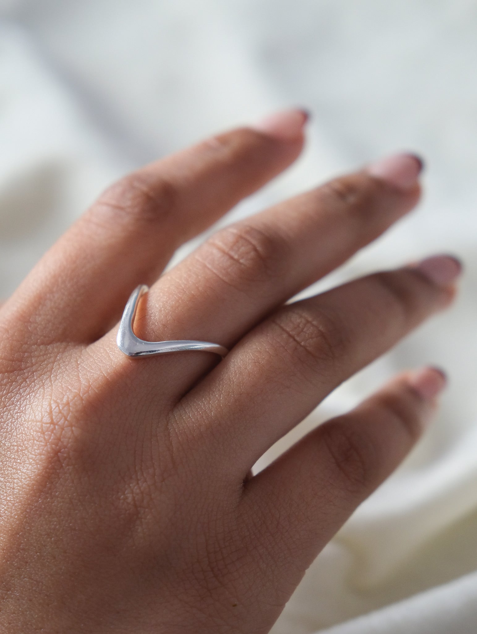 V Shaped Ring