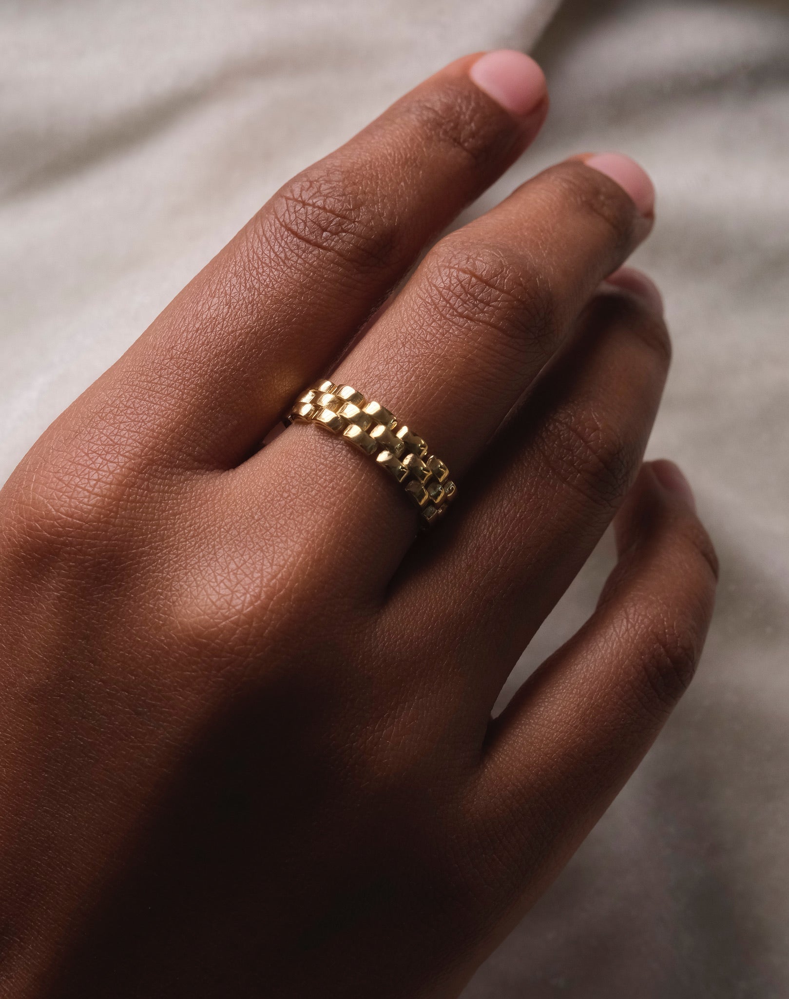 Flat Belt Ring