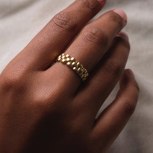 Flat Belt Ring