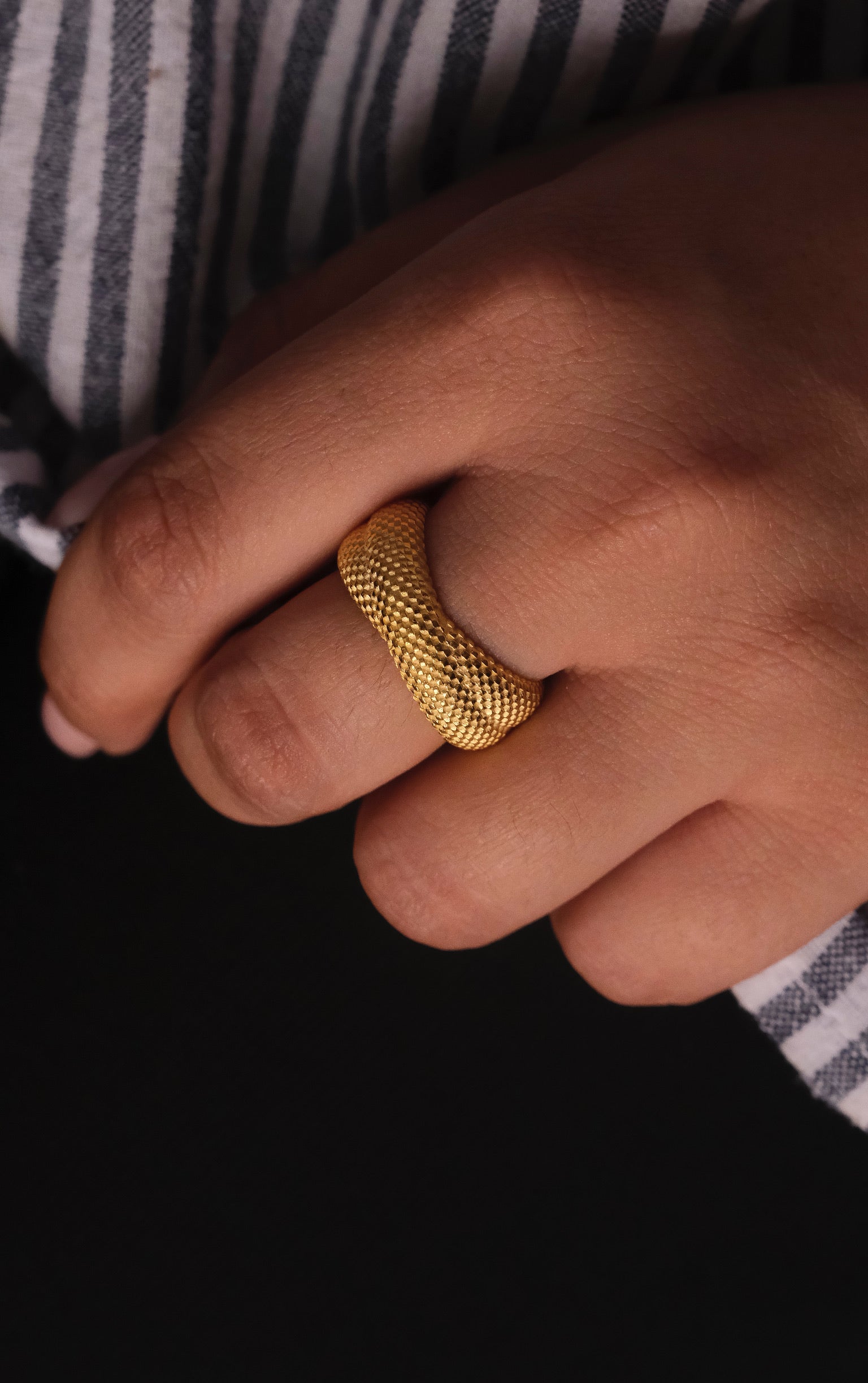 Twirl Snake Ring