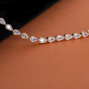 Pear Tennis Bracelet