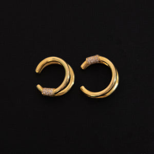 Double Row Ear Cuff