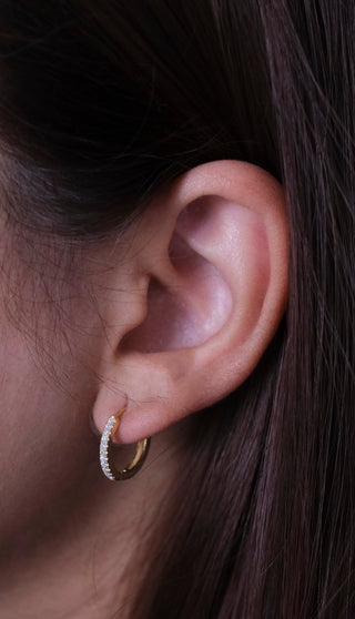CZ Hoops Earring