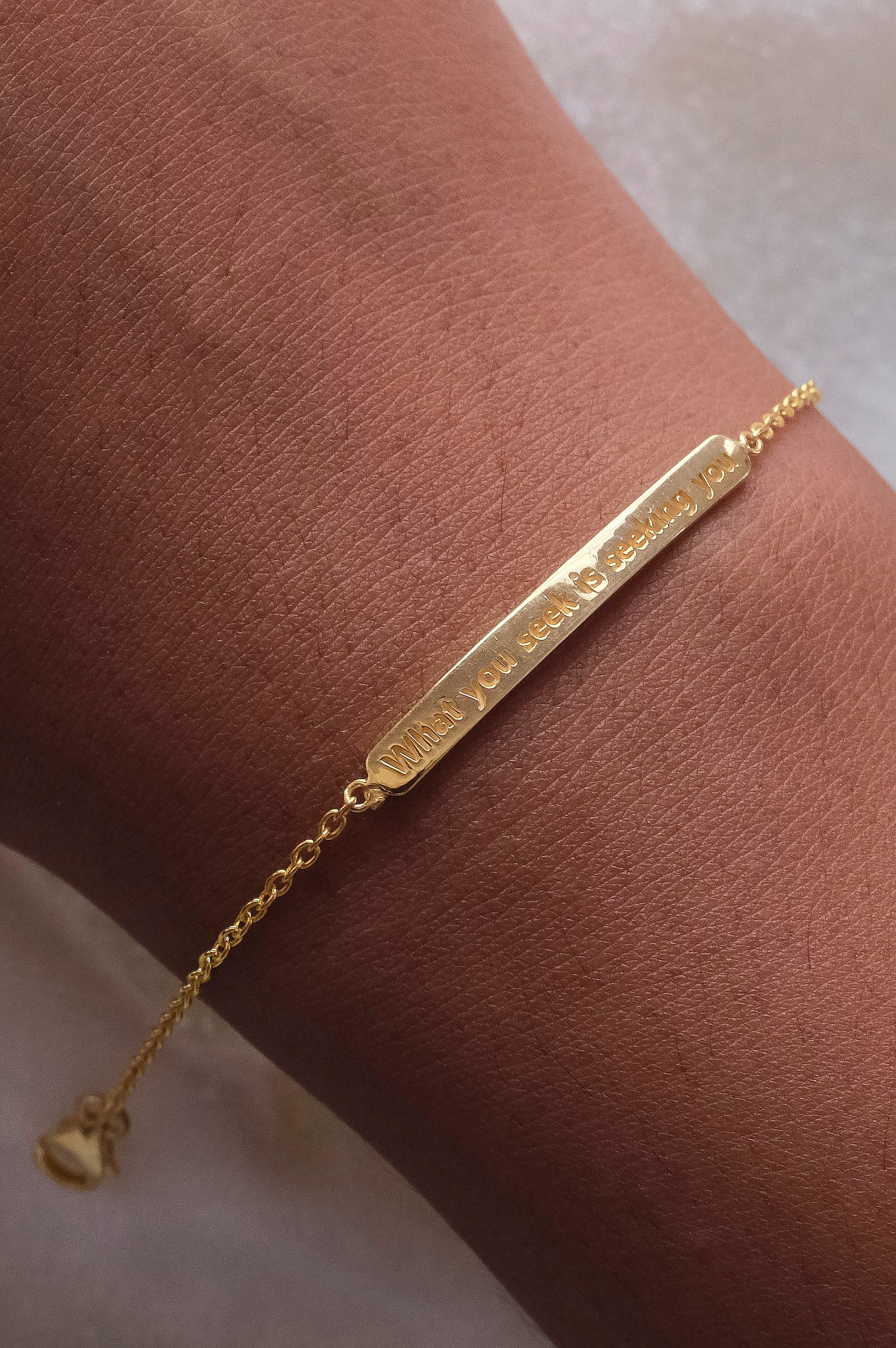 Engrave Bar Bracelet