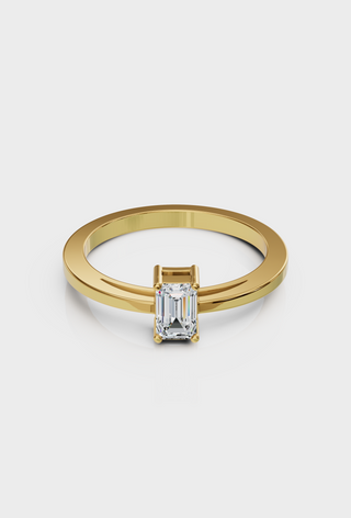 Emerald Cut Diamond Ring