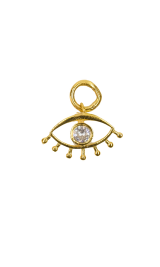 Evil Eye Diamond Charm