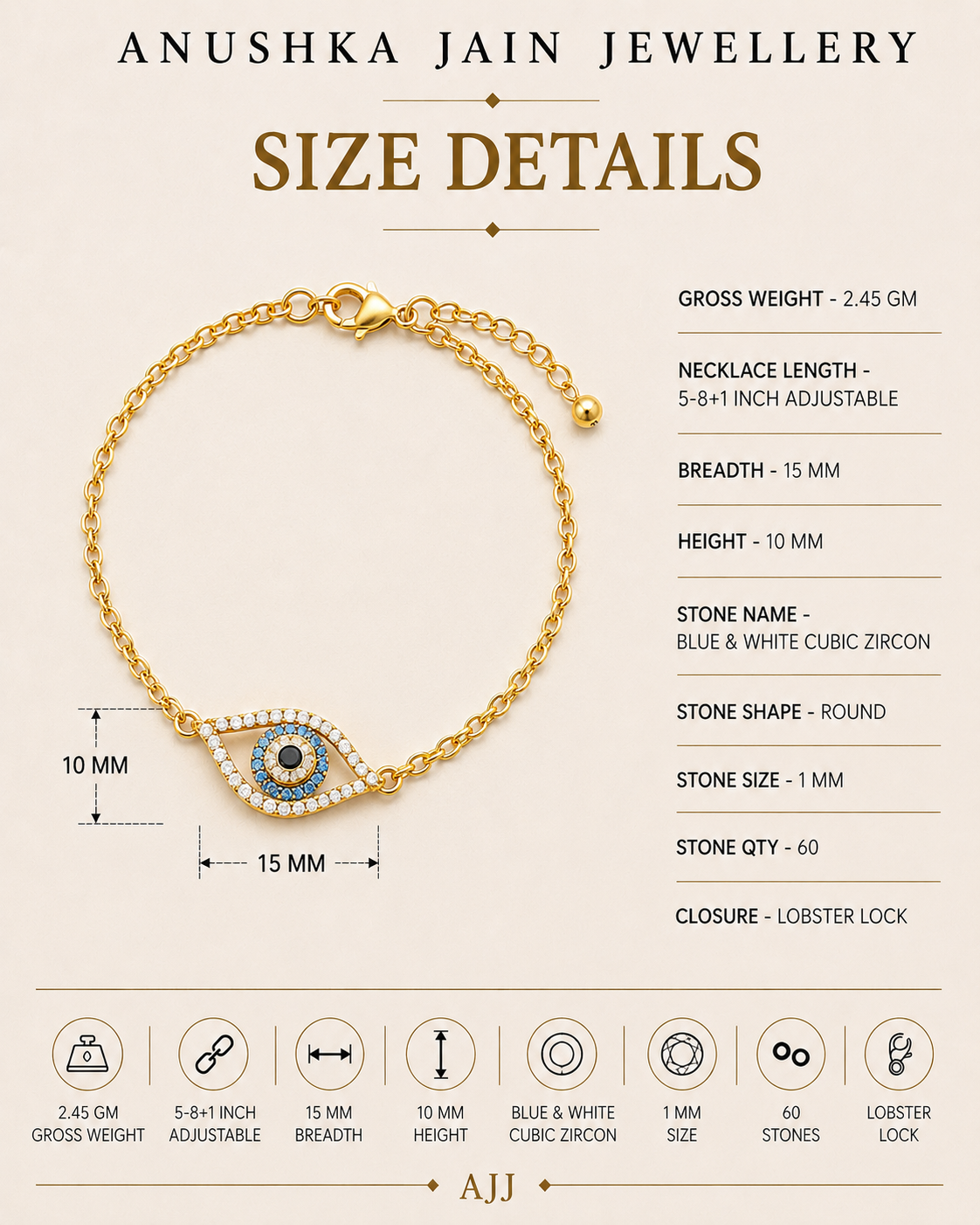 Evil Eye Bracelet