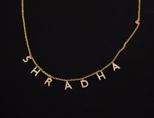 Name Diamond Necklace